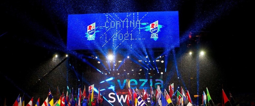 Cerimonia d'apertura Cortina 2021, pubblico in presenza nel rispetto dei protocolli anti-Covid Cerimonia d'apertura Cortina 2021, pubblico in presenza nel rispetto dei protocolli anti-Covid